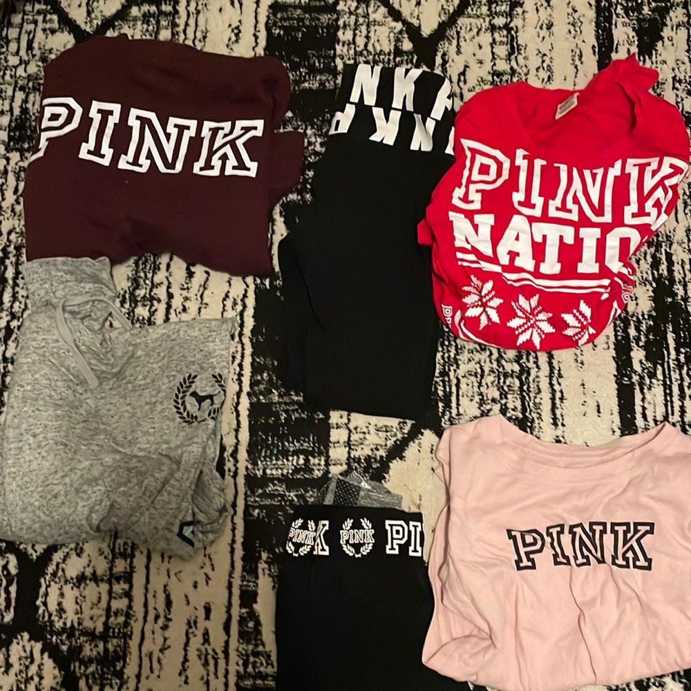 this is a bag full of items from victoria’s secret and pink.negotiable price